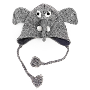 Gorro de lana suave hecho a mano con diseño de animal, cálido, lindo, cómodo, unisex, ecológico, para clima frío, uso diario, OEM Nepal - Product Image 1