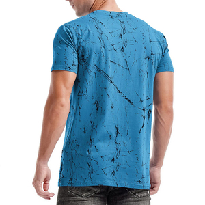 T-shirts personnalisés par sublimation avec logo sur mesure, haute qualité, respirants, séchage rapide, pour hommes, en vente en ligne à bas prix - Product Image 5