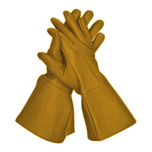 Gants de soudage TIG en cuir de mouton doublés coton, ignifuges, résistants aux éclaboussures de métal fondu, pour la sécurité industrielle - Vente chaude - Product Image 5