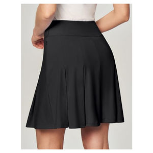 Falda de Tenis Plisada de Cintura Alta para Mujer con Logotipo Frontal, Falda Deportiva Transpirable para Golf y Entrenamiento, Falda Atlética de Alta Calidad - Product Image 5