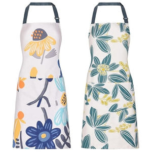 Tablier personnalisable en coton polyester pour femme Logo brodé en coton peigné sergé conçu spécifiquement pour les dames - Product Image 3