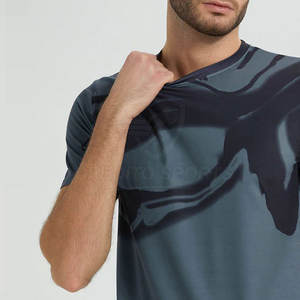 Camiseta Sublimada Personalizada para Hombre, Camiseta Sublimada de Color Personalizado para Hombre, Camiseta Sublimada Transpirable de Secado Rápido para Hombre - Product Image 5