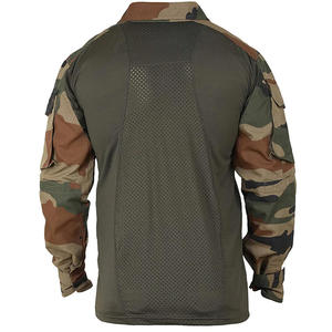 Camisa Táctica de Manga Larga con Camuflaje para Hombre, Transpirable, de Poliéster, para Actividades al Aire Libre, Disponible en Stock - Product Image 3