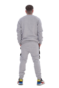 Conjunto Deportivo para Hombre, Sudadera con Capucha y Pantalones de Chándal, Diseño Camuflado Impermeable, Mezcla de Algodón - Product Image 4