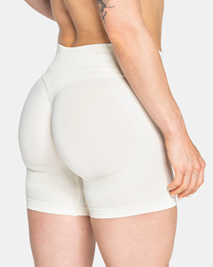 Shorts décontractés taille haute élastiques couleur unie coupe ajustée pour femme – Idéal pour l'été – Meilleures ventes - Product Image 5