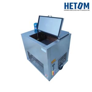 Máquina automática de helado instantáneo de doble sabor para vasos y conos, unidad profesional de acero inoxidable para preparar delicias congeladas - Product Image 1