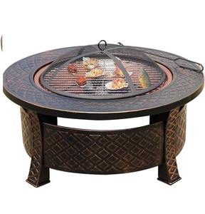 Sunnydaze Four-Star Cut-Out Campfire Ring Anneau de feu de camp Anneau de feu extérieur avec anneau de feu en acier robuste rond de poker - Product Image 5