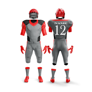 Make Your Own Design Cheap Full Sublimation American Football Uniform Custom Team Football Jersey Made in Pakistan - Product Image 6