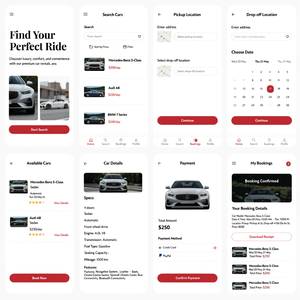 Application de location de voitures avec code promotionnel &amp;   Système de réduction de prix - Product Image 2