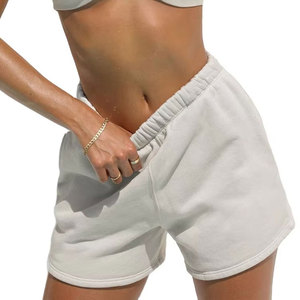 Affordable <b>Women</b> <b>Sweat</b> <b>Shorts</b> Cotton Fleece Casual Loose Fit <b>Shorts</b> For Daily Wear Street Style Online Sale - Product Image 6