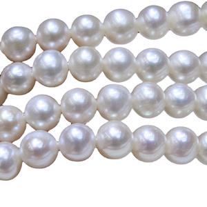 Collier de perles d'eau douce polyvalent de luxe 4-5 mm, nœud papillon, chaîne de pull pour tous les jours - Product Image 5