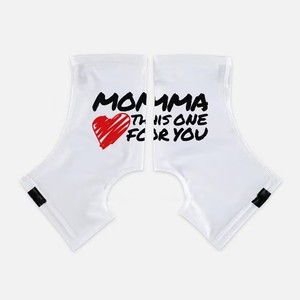 All Season Unisex Adult White Ankle <b>Socks</b> With Heart Print Moisture Wicking <b>Polyester</b> Cleat Cover Breathable Sport Wear - Product Image 1