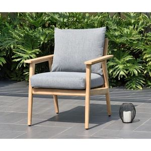 Conjunto de Sofás de Teca Modernos para Exteriores, Muebles Minimalistas para Patio, Conjunto de Salón para Jardín, Madera Sólida, Proveedor de Indonesia - Product Image 4