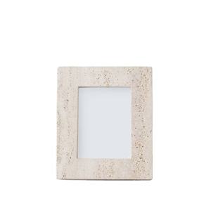 Natural travertine stone photo <b>frame</b> handmade luxury <b>picture</b> <b>frame</b> rustic modern home decor timeless textured stone design TREND - Product Image 1