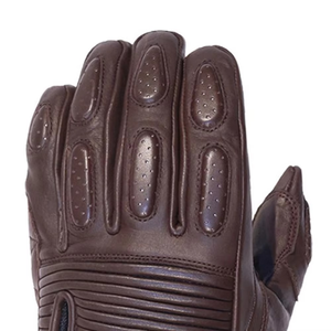 Guantes de Motocicleta de Marca Personalizada, Recién Llegados, Ligeros, de Cuero Genuino, Protección Completa para los Dedos, Cierre de Gancho y Bucle, Alta Calidad - Product Image 5