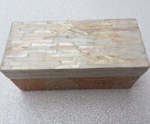 Elegante Caja de Almacenamiento de Joyas Decorativa de Lujo Hecha a Mano con Incrustaciones de Madreperla Rectangular Ecológica para Decoración del Hogar Ramadán Eid - Product Image 6