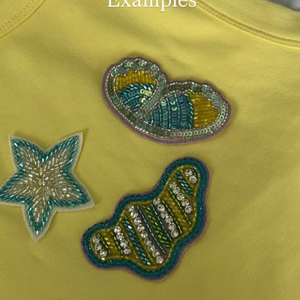 Handmade Seed Beads Embroidery Star Tank <b>Top</b> For Women Custom Seed Beaded Custom Design Tank <b>Top</b> Women - Product Image 5