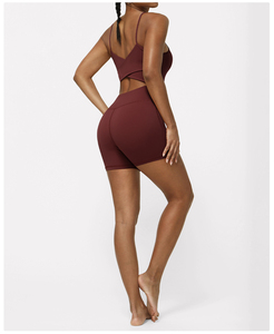 Women <b>Wide</b> <b>Leg</b> <b>Jumpsuit</b> Casual One Piece Outfit Sleeveless V Neck Long Pants Fashion Clothing Wholesale Custom Color Size Summer - Product Image 2