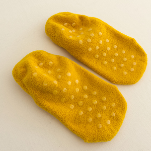Chaussettes de nuit douces et chaudes en microfibre hautement élastique, respirantes, couleur bonbon classique, chaussettes pantoufles moelleuses pour femmes - Product Image 3