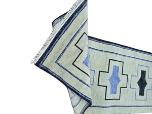 ซื้อ100% ขนแกะคุณภาพสูงแบบดั้งเดิมพรมสี่เหลี่ยมขนาด2.8x12พรมสำหรับห้องนั่งเล่นพรมผ้าฝ้าย - Product Image 4