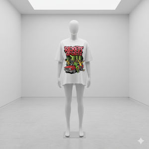 Productos en Oferta, Camisetas de Color Sólido 100% Algodón, MOQ Bajo, 240 GSM, Impresión de Logotipo Personalizado, Camisetas Transpirables de Corte Holgado - Product Image 4