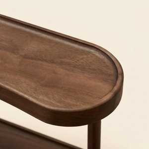 Estante de Almacenamiento de Madera de Alta Calidad de Dos Niveles, Tipo Minimalista para Organización de Escritorio, Soporte Multifuncional con Estante - Product Image 3