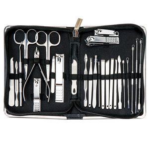 Kit de manucure professionnel de 12 pièces de haute qualité pour les soins de beauté et la pédicure, coupe-ongles - Product Image 3