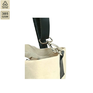 Bolsa de Lona de Algodón de 385 GSM para Cosméticos y Artículos de Viaje, 38x8x35.5 cm, Logotipo Personalizado, Venta al Por Mayor, OEM, Marca Privada, Modelo SNCH254 - Product Image 4