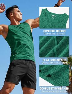 เสื้อกล้ามคอกลมสีฟ้าอ่อนพิมพ์ลายสำหรับผู้ชาย ผ้าโพลีเอสเตอร์ 100% ระบายอากาศได้ดี เป็นมิตรกับสิ่งแวดล้อม ทรงสปอร์ต แห้งเร็ว เหมาะสำหรับใส่ลำลอง - Product Image 3