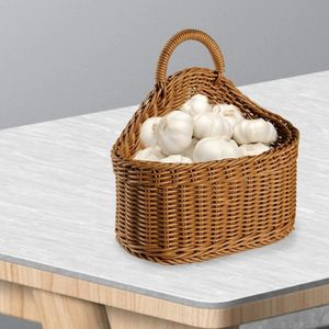 ตะกร้าเก็บผักผลไม้แบบแขวนสำหรับใส่มันฝรั่งหอมกระเทียมของตกแต่งบ้าน - Product Image 3