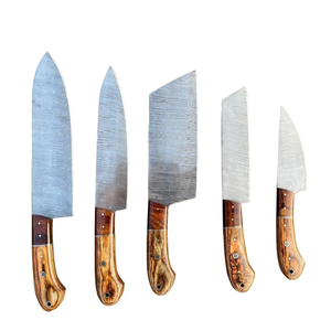 PRESTIGE BLADES OEM ODM Handmade 67 Layer Damascus Steel 5-Piece <b>Sharp</b> Chef <b>Knife</b> <b>Set</b> Professional Kitchen <b>Knife</b> Wholesale - Product Image 1