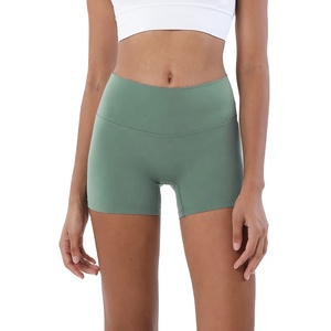 Women's High Waist <b>Stretchy</b> Compression Fitness <b>Shorts</b> Lightweight Active Running Patterned XL Small Sizes OEM Single Piece - Product Image 3