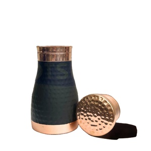 Bouteille en cuivre imprimée de luxe écologique, anti-fuite, avec couvercle sécurisé, couleurs personnalisables, portable, pour la santé quotidienne, l'extérieur et le bureau - Product Image 1