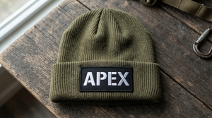 Bonnet en tricot orange personnalisé avec logo, bonnet d'hiver à revers, bonnet de créateur - Product Image 6