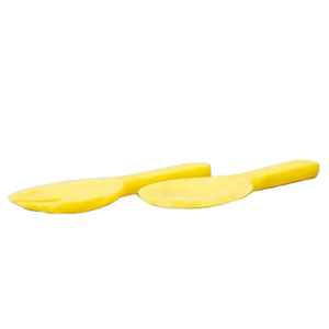 Offre Spéciale sur l'ensemble de 2 couverts (fourchette, cuillère, cuillère-fourchette) en résine rose de qualité standard, au design optimal, pour service de salade, destiné aux acheteurs en gros - Product Image 4