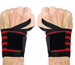 2 Piezas de Muñequeras Elásticas Unisex Ecológicas y Resistentes al Desgaste, Soporte Ajustable para Muñeca para Levantamiento de Pesas y Entrenamiento - Product Image 4