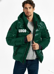 Comfortable Men Puffer <b>Jackets</b> Men's Winter Puffer <b>Jackets</b> Latest Design <b>Jackets</b> <b>with</b> Customized Front Logo and Colours - Product Image 5