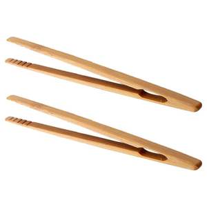 Pinzas de Madera para Pan - Pinzas Elegantes para Alimentos - Utensilios de Cocina Ecológicos para Servir Tostadas y Cocinar en Casa - Product Image 4