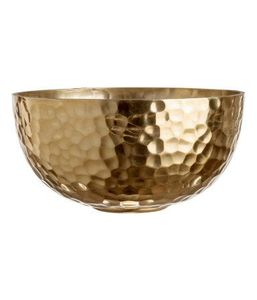 ชามทองเหลืองสไตล์โบราณ ชามเสิร์ฟอาหารแบบดั้งเดิมสำหรับโต๊ะอาหารในครัว ใช้เสิร์ฟของว่าง ผลไม้ ผลไม้อบแห้ง - Product Image 4