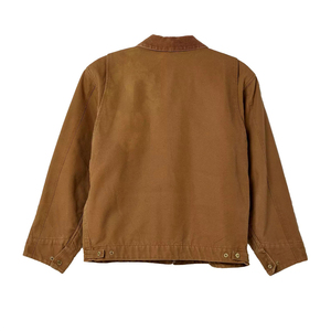 Wholesale Men's Heavy Duty <b>Canvas</b> Zipper <b>Working</b> <b>Jacket</b> Custom Winter Utility <b>Jacket</b> Stand Collar Cotton <b>Canvas</b> Lining - Product Image 2