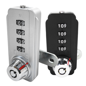 Secure 4-Digit Code Lock for <b>Lockers</b>, Master Key Functional Combination Cam Lock - Product Image 6