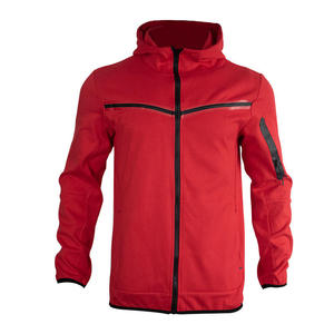 Sudadera con Capucha de Felpa para Hombre, 100% Algodón, Tejido Sólido, Cierre Completo, Ecológica, Corte Regular, Ropa Casual de Invierno - Product Image 5