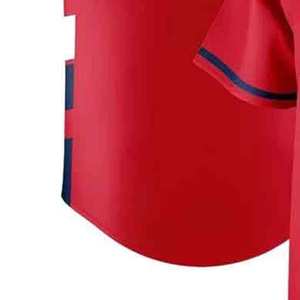 เสื้อเบสบอลแบบซับลิเมชั่นเต็มตัวสำหรับเด็ก ระบายอากาศได้ดี เสื้อเบสบอลแบบสั่งทำพิเศษสำหรับผู้ชาย - Product Image 6