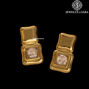 Double Halo Moissanite Diamond Earrings in White Gold Plated Silver Luxury Bridal Jewelry for Party and Wedding Use - Product Image 4