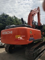 Excavatrice sur chenilles Hitachi ZX300 d'occasion, 30 tonnes, machine de terrassement lourde