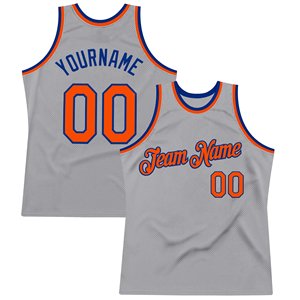 Maillot de basket-ball en maille grise personnalisé avec bordure verte, nom et numéro de l'équipe, respirant, unisexe, vêtements pour adultes - Product Image 5