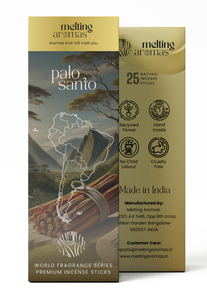 Varitas de Palo Santo - Incienso Orgánico de Madera de Bambú Indio para Limpieza Espiritual y Meditación, Uso Religioso, Ecológico - Product Image 2