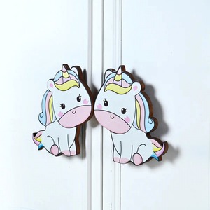 Tiradores decorativos de madera de acacia para cajones infantiles, tiradores de unicornio para armarios de bebé, tiradores para puertas de habitaciones infantiles, tiradores para muebles infantiles - Product Image 4