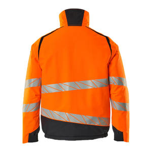 Chaqueta de Seguridad con Calefacción para Exteriores, Reflectante Amarilla de Alta Visibilidad, Transpirable, Impermeable, Certificada CE, Precio al por Mayor - Product Image 2