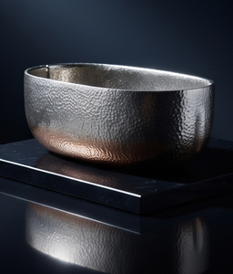 Artículo de decoración de mesa con textura de metal pesado y bloques de color únicos, para pedidos al por mayor - Product Image 2